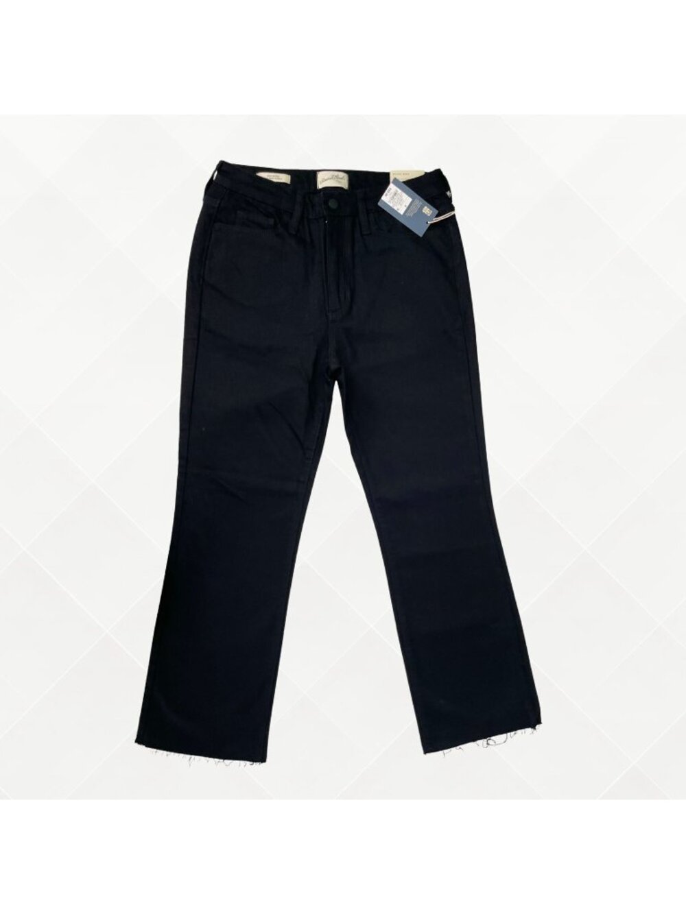 Universal Thread Bootcut Jeans • 6R • Black • Raw Hem • WDM-100133